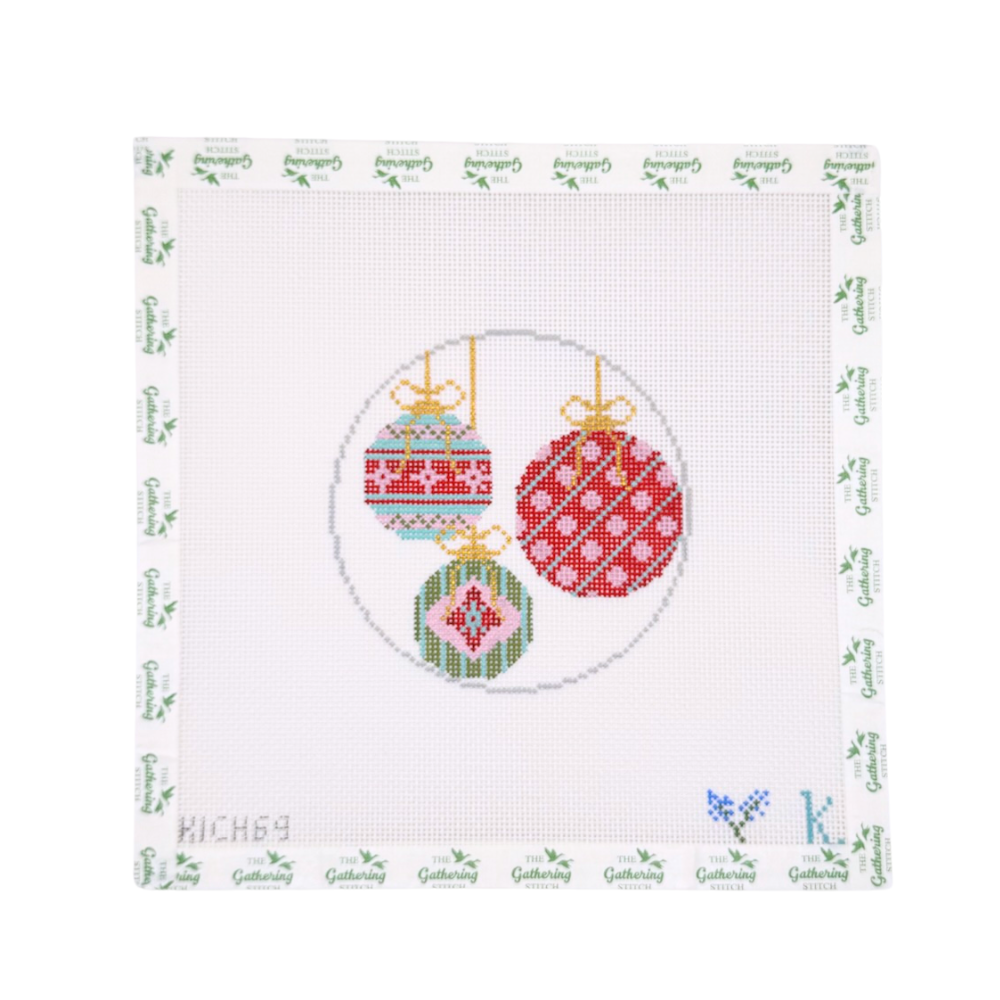 3 Christmas Baubles