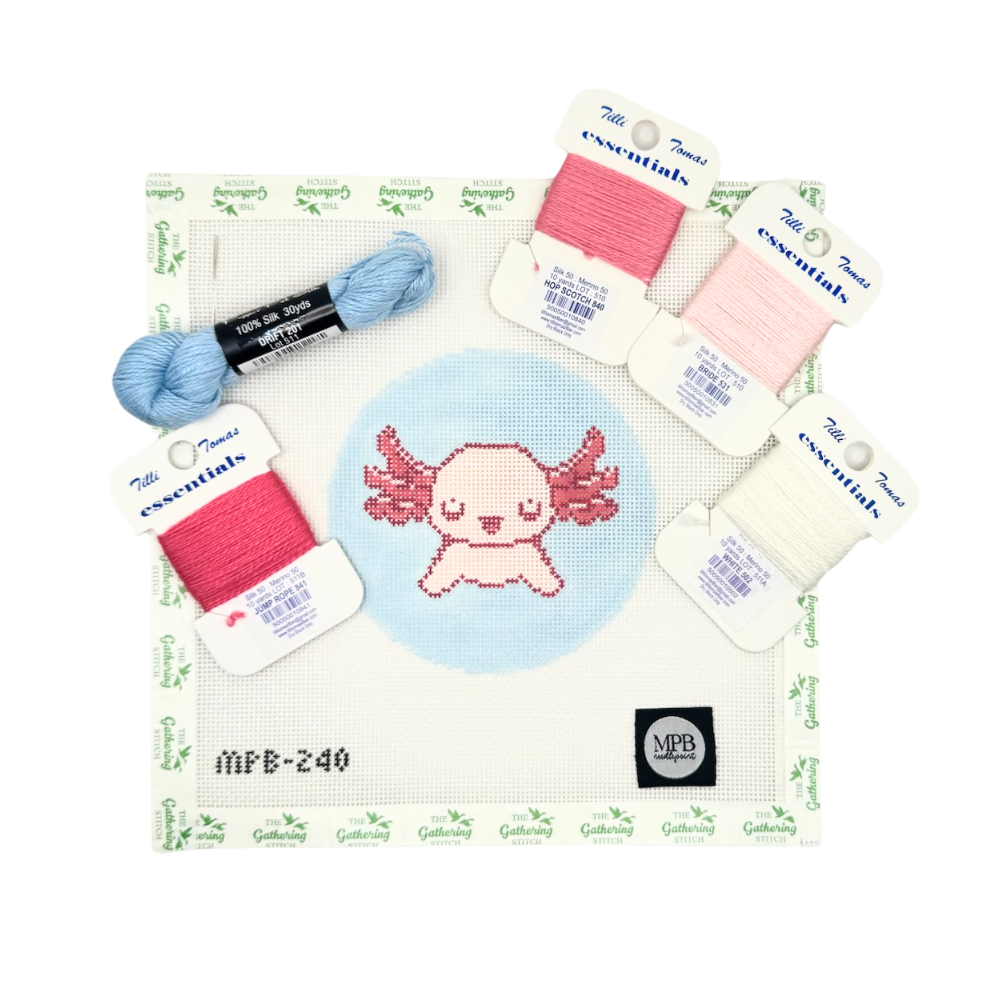 Axolotl Round w/ 4 Essentials and 1 Pepper Pot