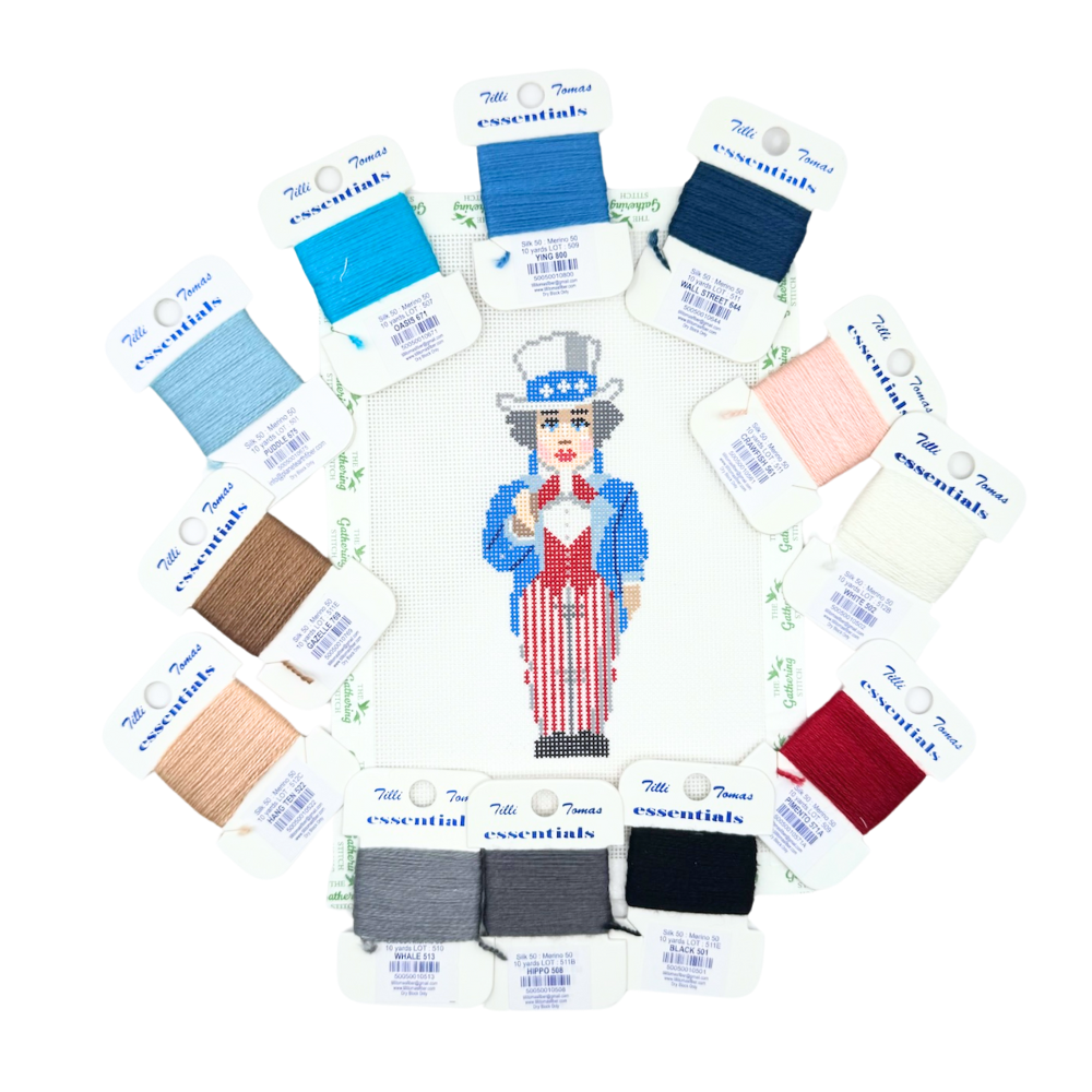 Patriotic Ornaments - Uncle Sam w. 12 Essentials