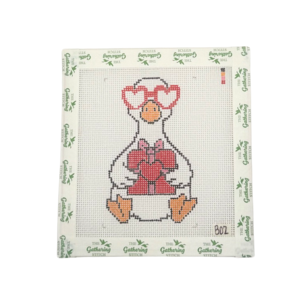 Porch Goose with Glasses