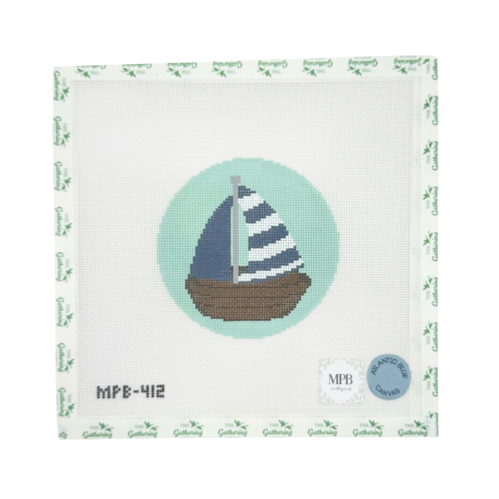 Antique Little Boat Round