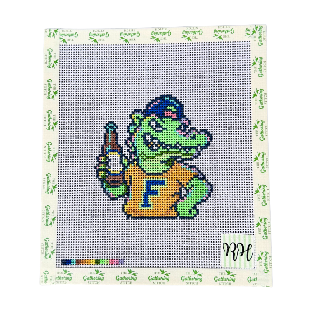 Inappropriate Gator w/ Beer
