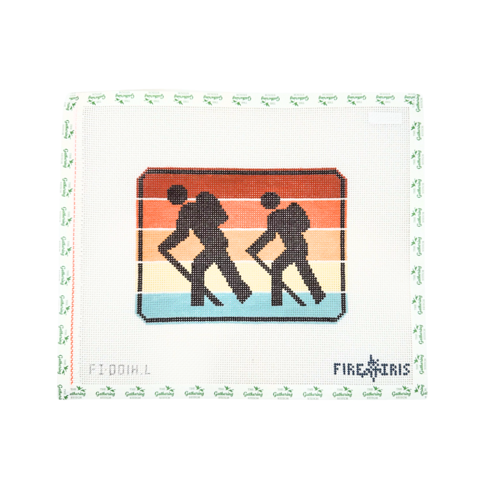Multi Color Recreation sign - Hikers Large