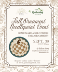 Fall Ornament Needlepoint Event