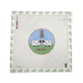 Mistletoe Sheep Canvas