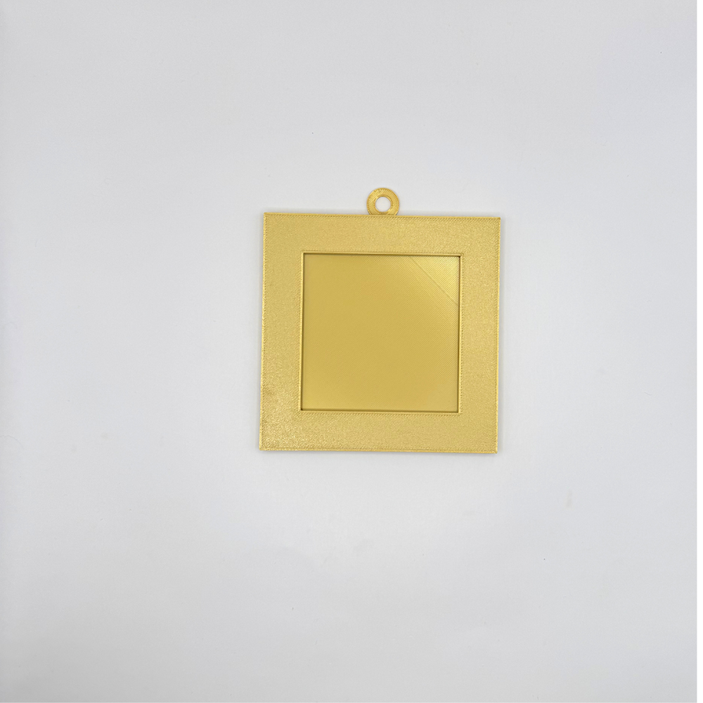 ClickSticks Gold Self-Finish Frame Ornament
