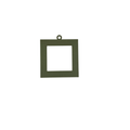 ClickSticks Dark Green Self-Finish Frame Ornament