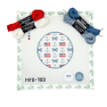 Nautical USA Round w/ 4 Pepper Pots