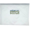 Mind Your Own Stitch Zipper Bag