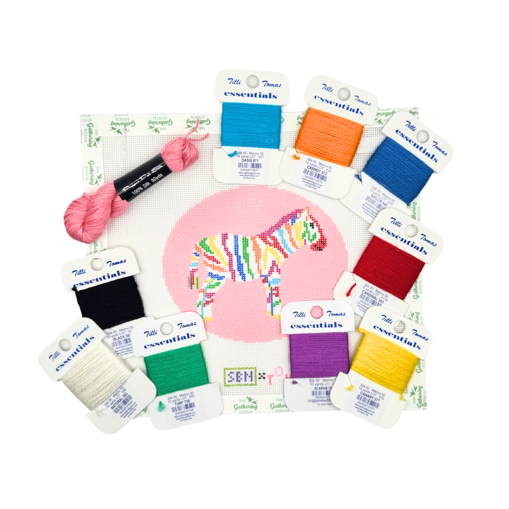 Neon Zebra w/ 9 Essentials and 1 Pepper Pot