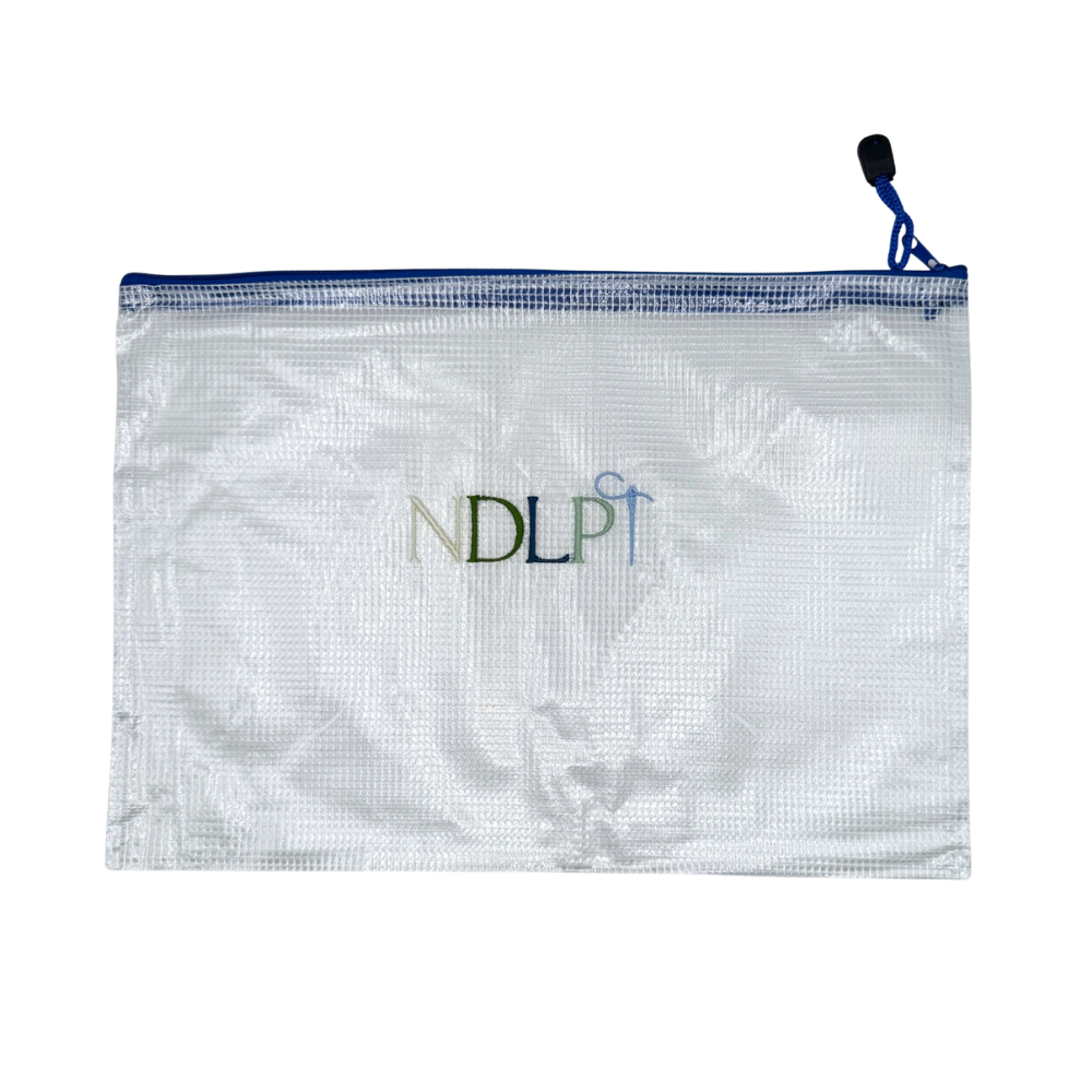 NDLPT zipper pouch - multicolored