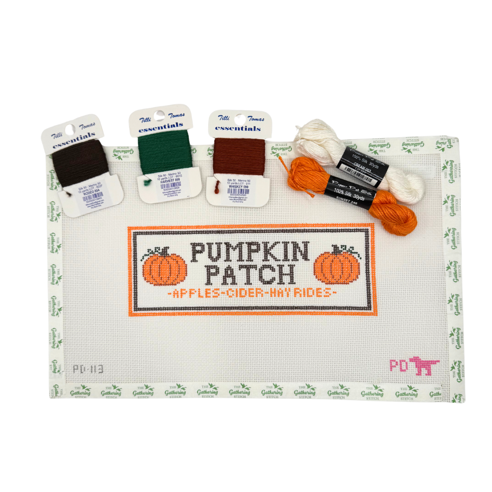 Pumpkin Patch Sign w/ Pepper Pot and Essentials