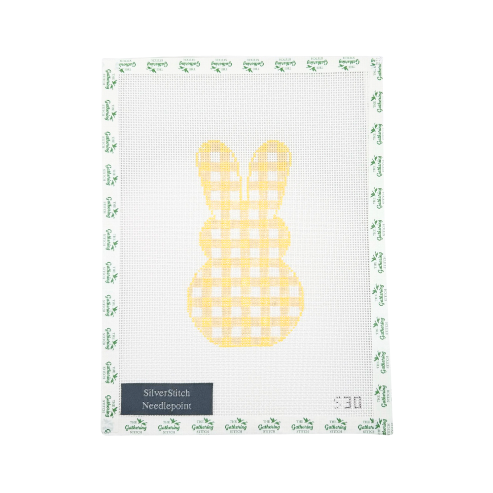 Gingham Peeps Bunny Yellow