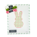 Gingham Peeps Bunny Preppy w/ 3 Pepper Popts