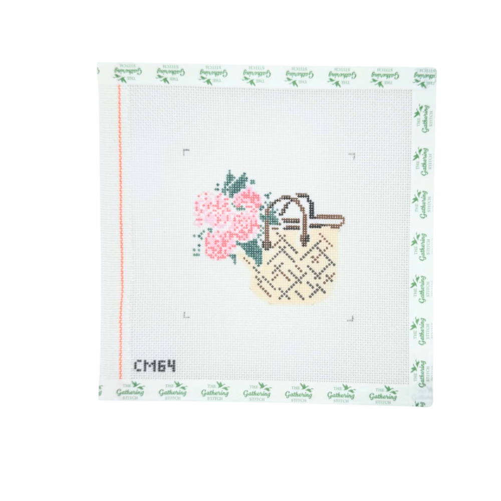 Pink Hydrangea Basket