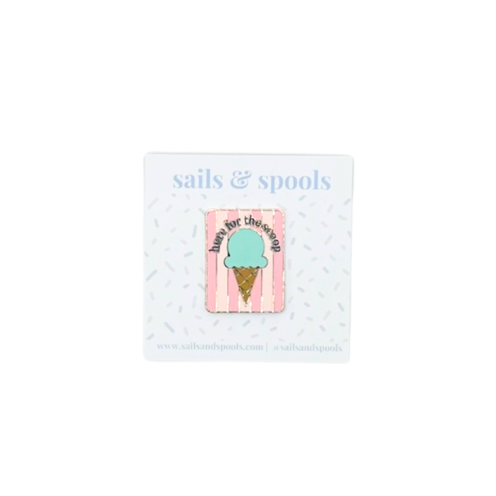 Here for the Scoop Needle Minder