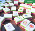 PRE-ORDER: Needlepoint Themed Mahjong Tiles