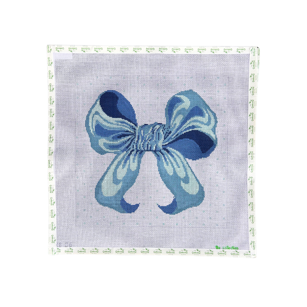 Large Blue Bow