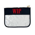 WIP Zipper Pouch - Black