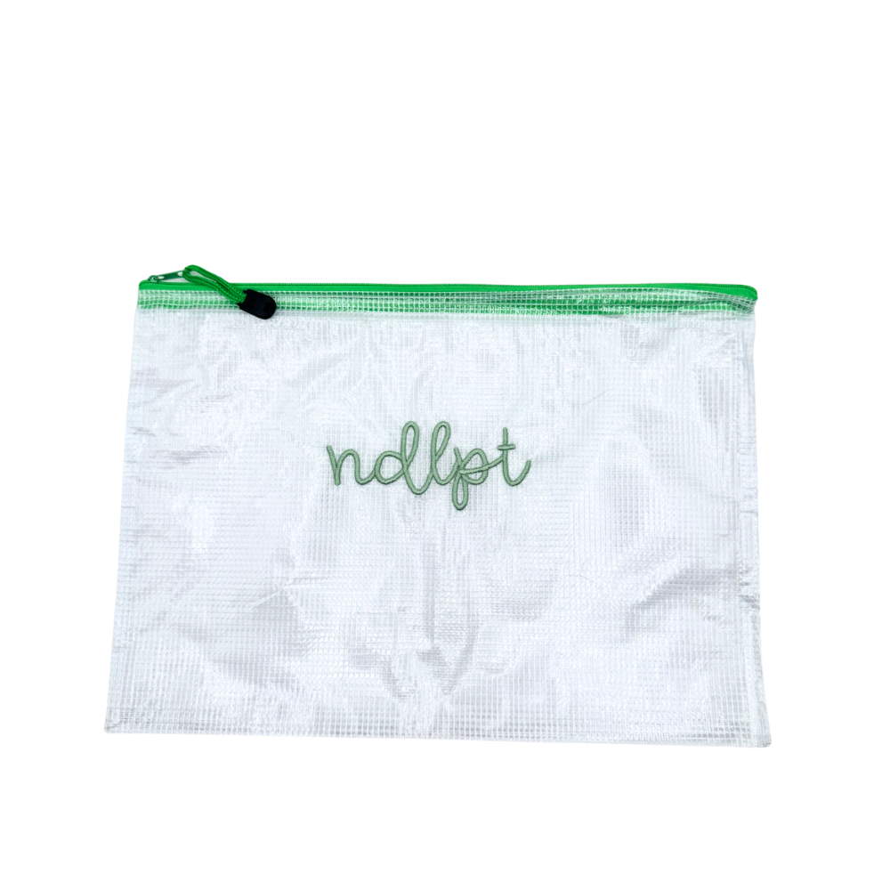 NDLPT Zipper Pouch - Sage