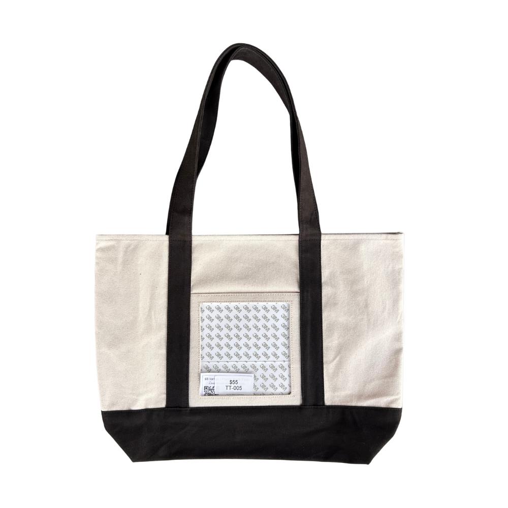 Large Canvas Bag - Black