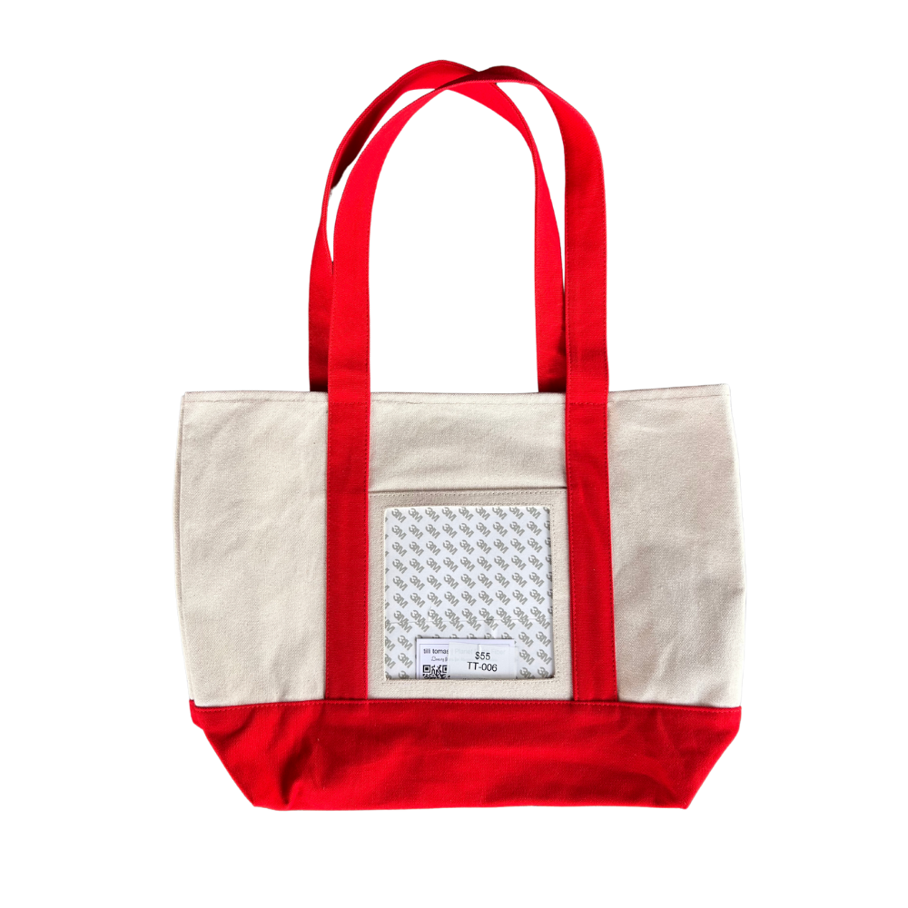 Large Canvas Bag - Red